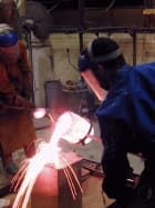 Bronze Sculpture Casting at the Fire Arts Center